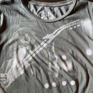 Chasor Jimmy Page sleeveless black top